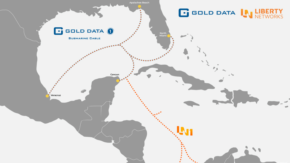 LIBERTY NETWORKS AND GOLD DATA ANNOUNCE COLLABORATION TO DEVELOP A NEW PAN-REGIONAL SUBSEA CABLE SYSTEM 
