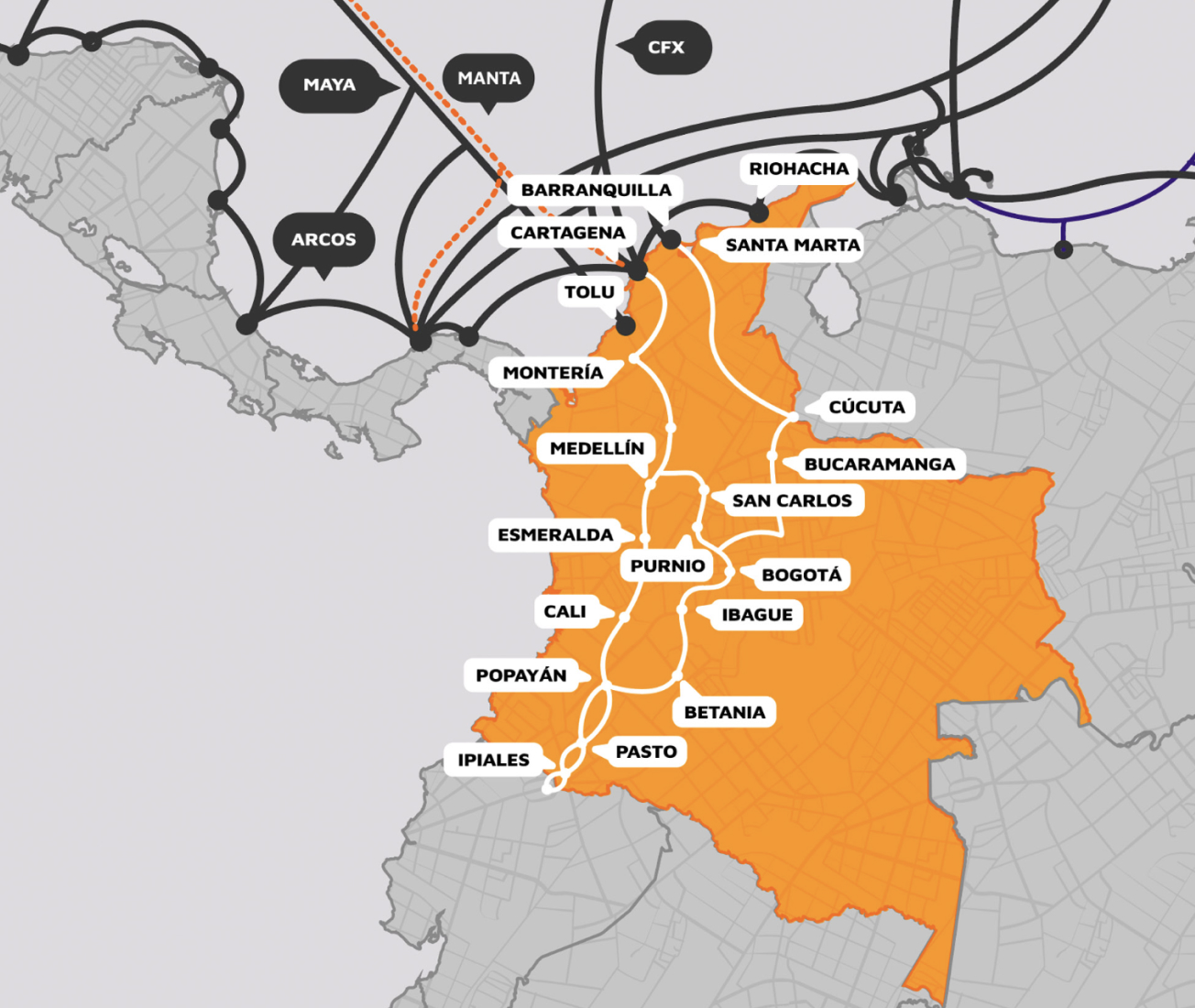 LIBERTY NETWORKS EXPANDS PRESENCE IN COLOMBIA TO STRENGTHEN REGIONAL CONNECTIVITY