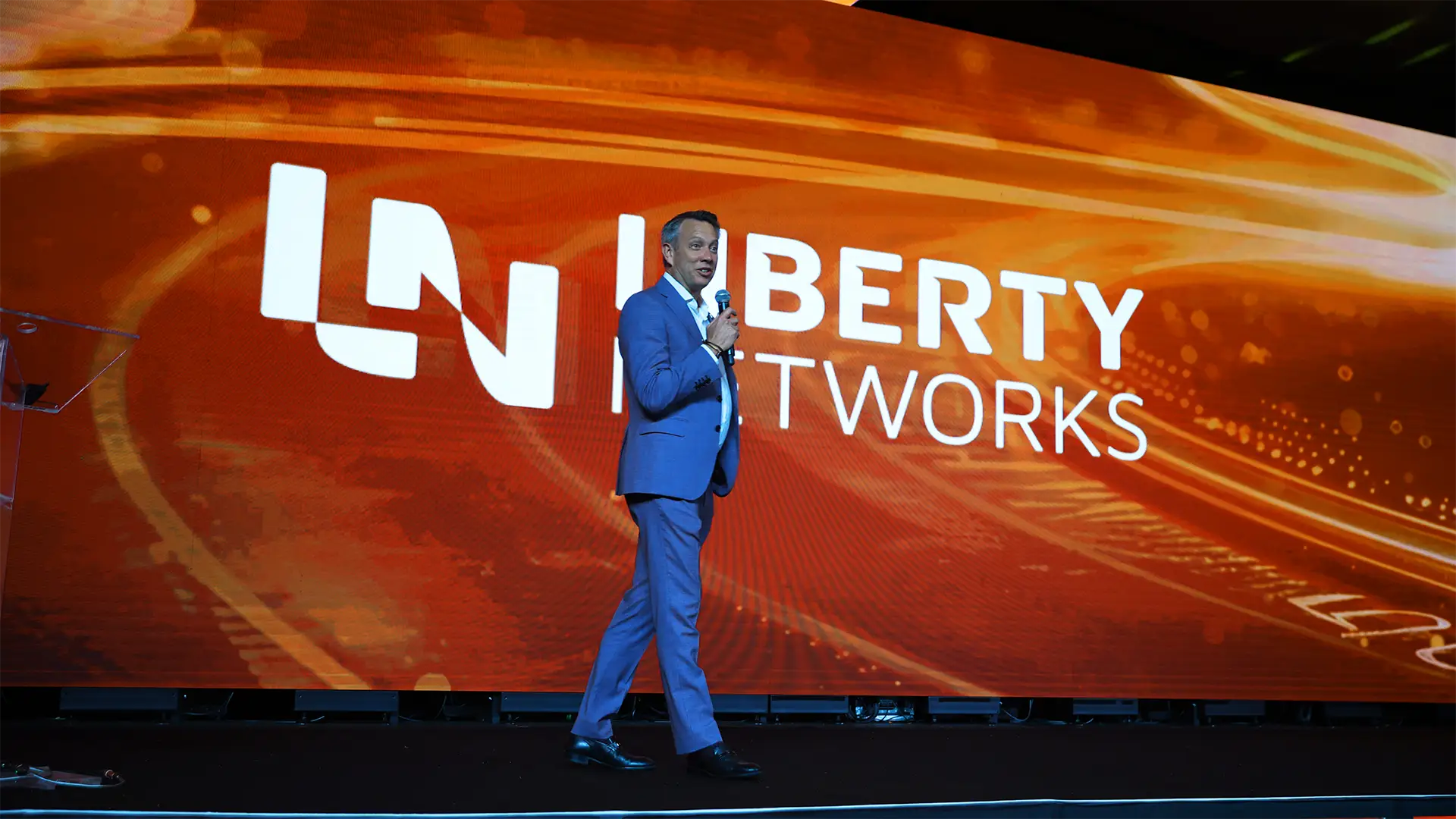 Ray Collins, vicepresidente senior de Infraestructura y Estrategia Corporativa de Liberty Latin America en LINKS 2026