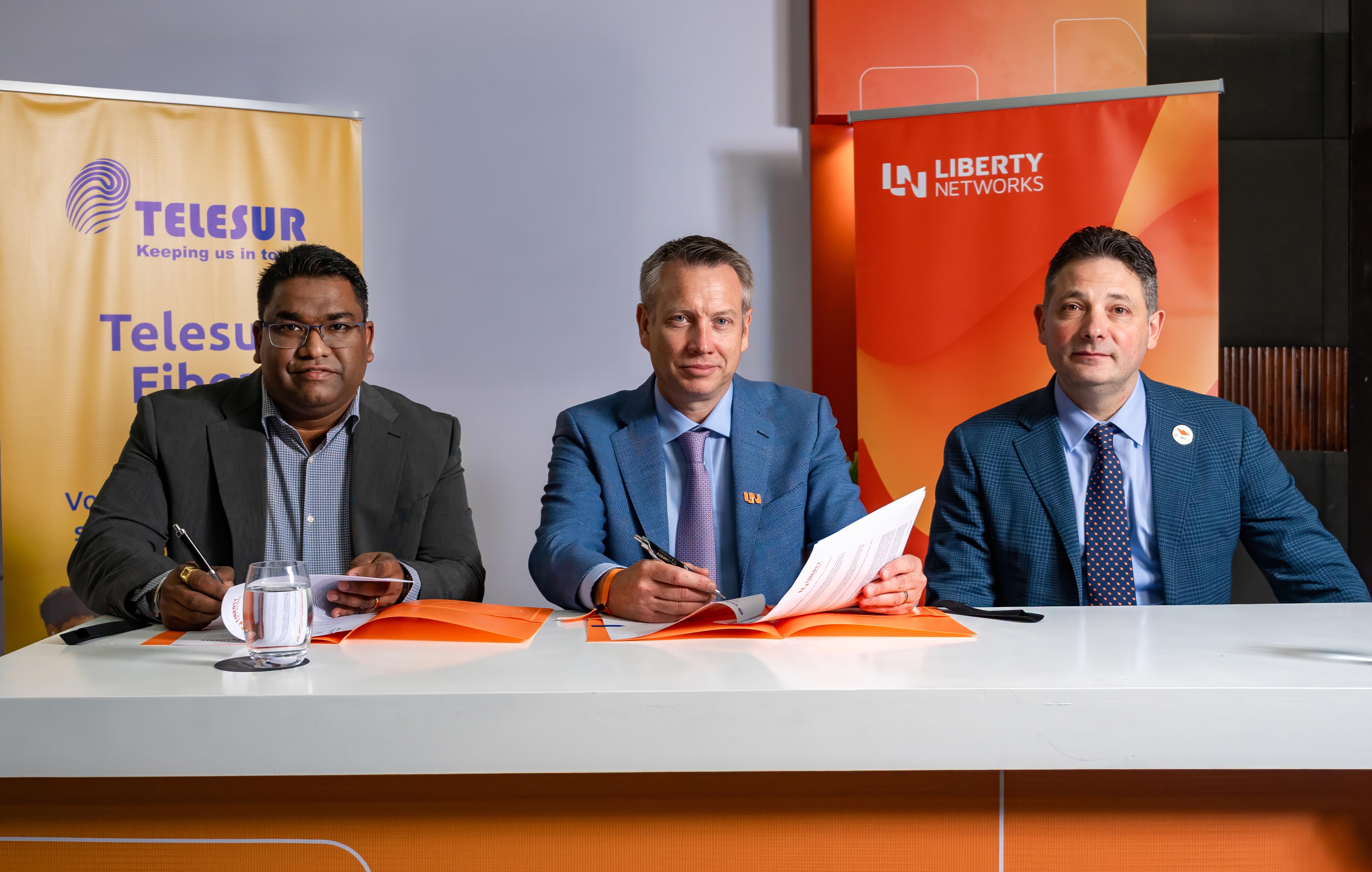 TELESUR AND LIBERTY NETWORKS STRENGTHEN PARTNERSHIP FOR A MORE RESILIENT DIGITAL SURINAME
