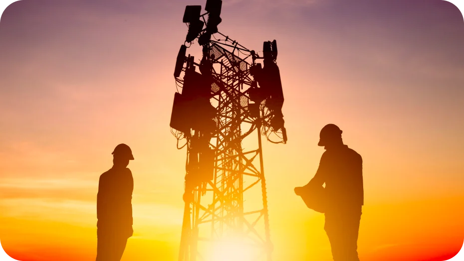 High-speed business internet over satellite technology (LEO).
